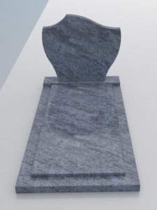 Aanbieding grafsteen Orion Blue graniet