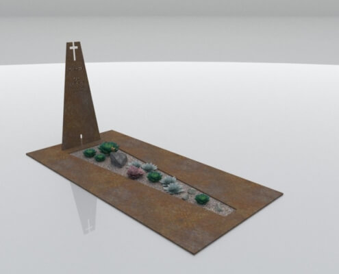 grafmonument-oldburgen-cortenstaal-weerstand-grafmonumenten-495x400