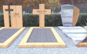 Grafmonument Zwartsluis eikenhout