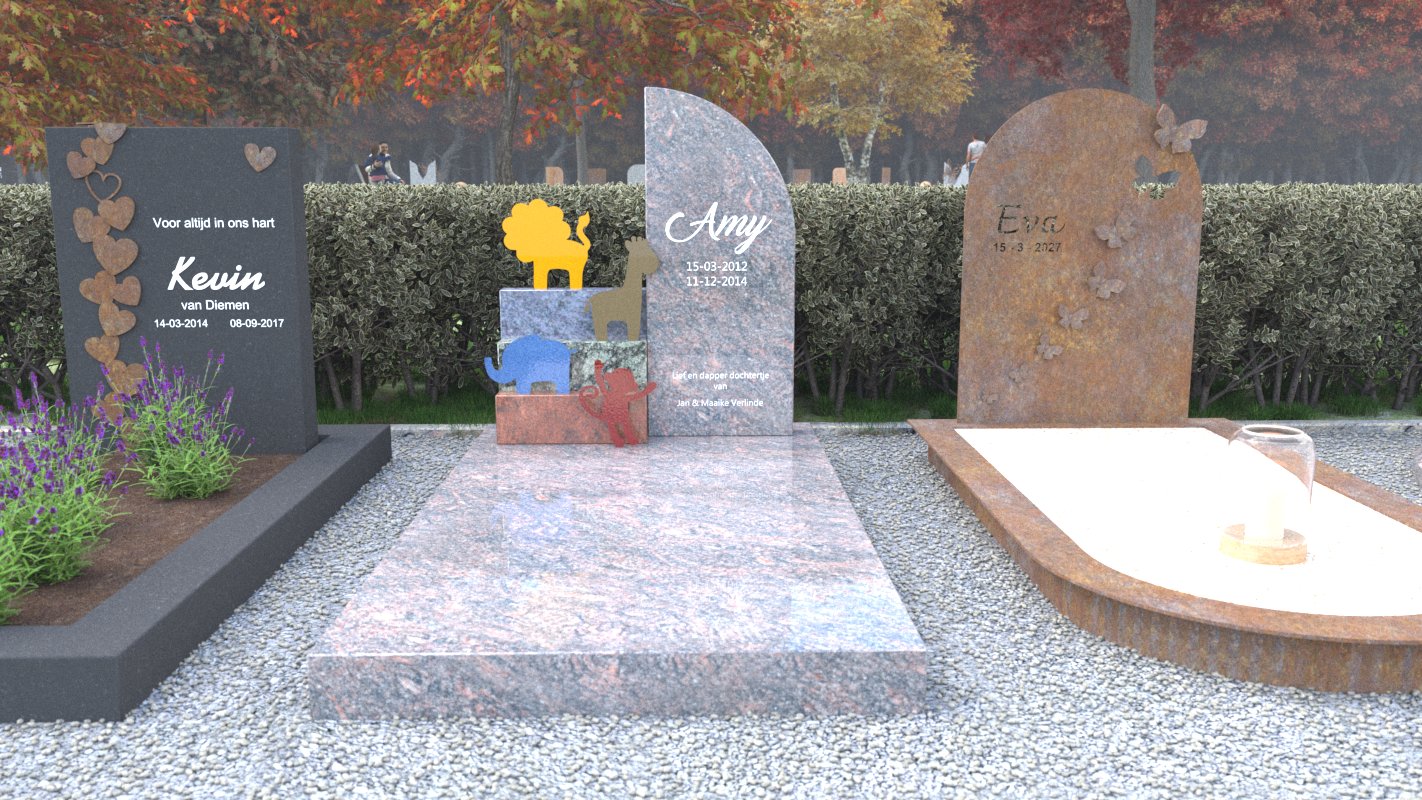 Kindermonument Afrika