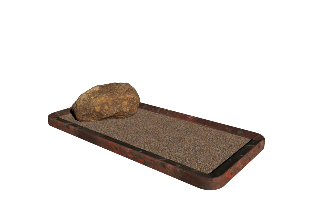 Grafmonument Zaanstad schuinaanzicht