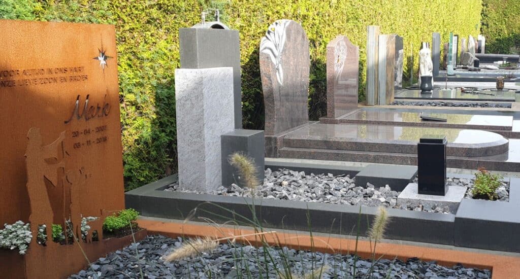 Grafstenen in de Fryske Marren