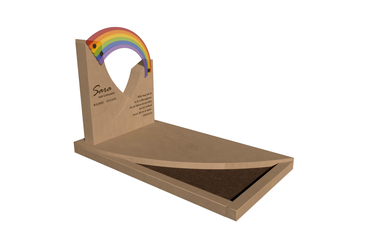 Kindermonument Boog in de wolken