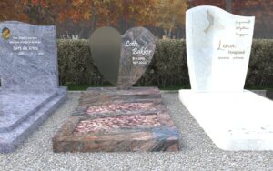 Kinderermonument Hart glas