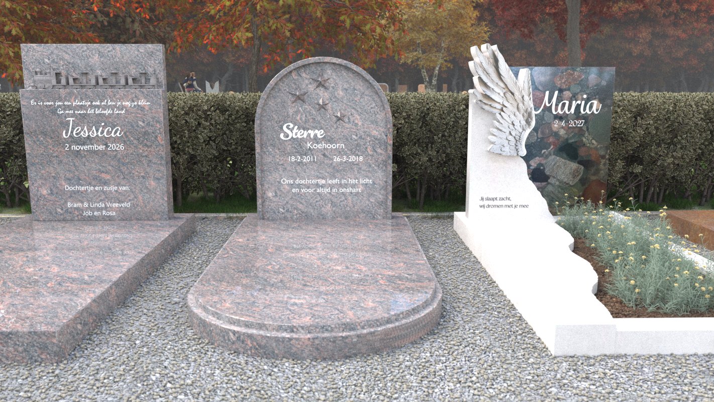 Grafmonument Sterren