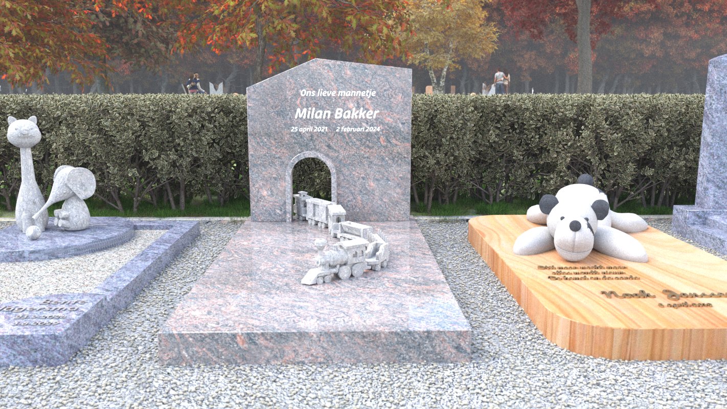 Kindermonument Treintje